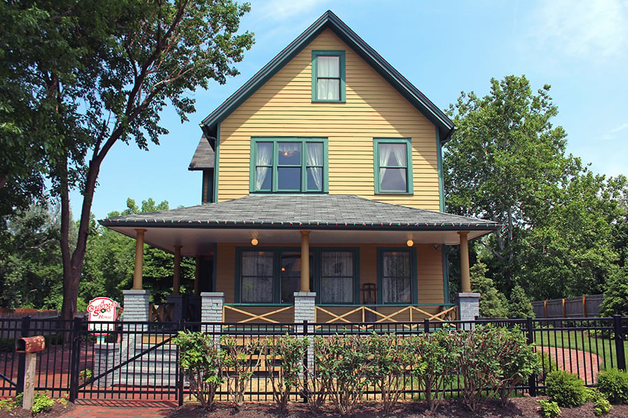 The Christmas Story House in Cleveland