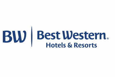 Best Western Hotels and Suites logo in blue color