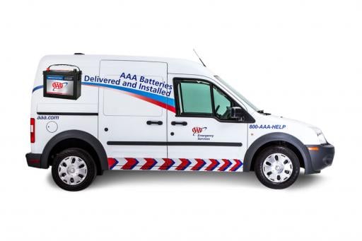 AAA Battery Assistance Vehicle - Delivered and Installed
