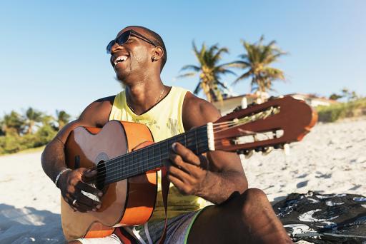 Caribbean Music on the beach