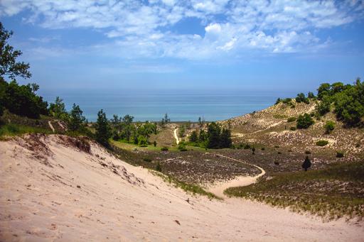 Indiana Dunes National Park, trail to the water