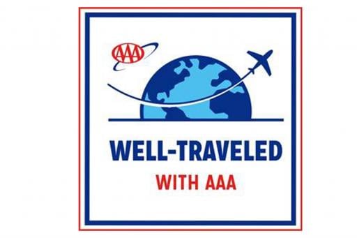 Well Traveled with AAA logo